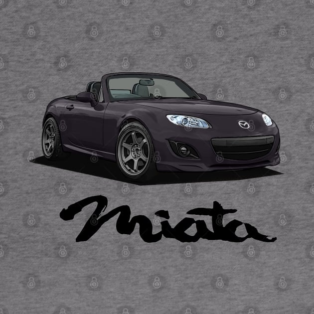 Mazda MX-5 Miata NC - NC2 Radiant Ebony Purple by Woreth